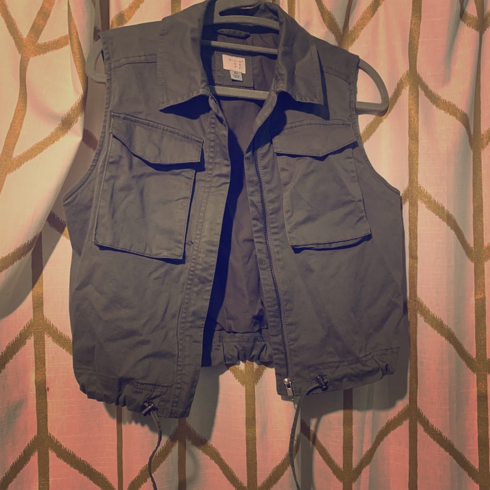 Olive vest